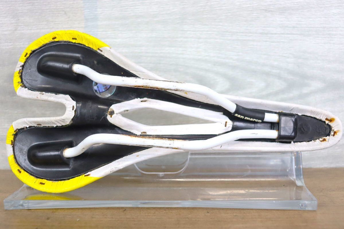 selle san marco ASPIDE Racing　セラサンマルコ　アスピデ　レーシング　131ｍｍ　ステンレス鋼レール　cicli17　SA29_画像7