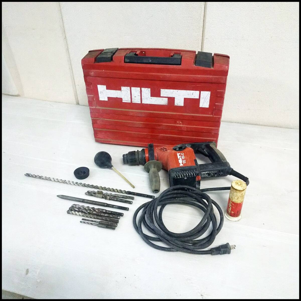 ●HILTI ヒルティ ロータリーハンマドリル 電動工具 100V 710W 50-60Hz TE15-C 動作OK 現状動作品●G2453_画像1