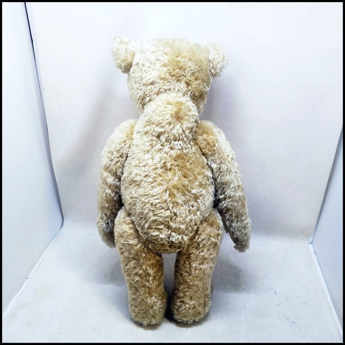 ●Steiff シュタイフ Teddy Baby Replica 1909 レプリカ テディベア Teddy 65 bl. 全長約65㎝ 中古品●N2284_画像5