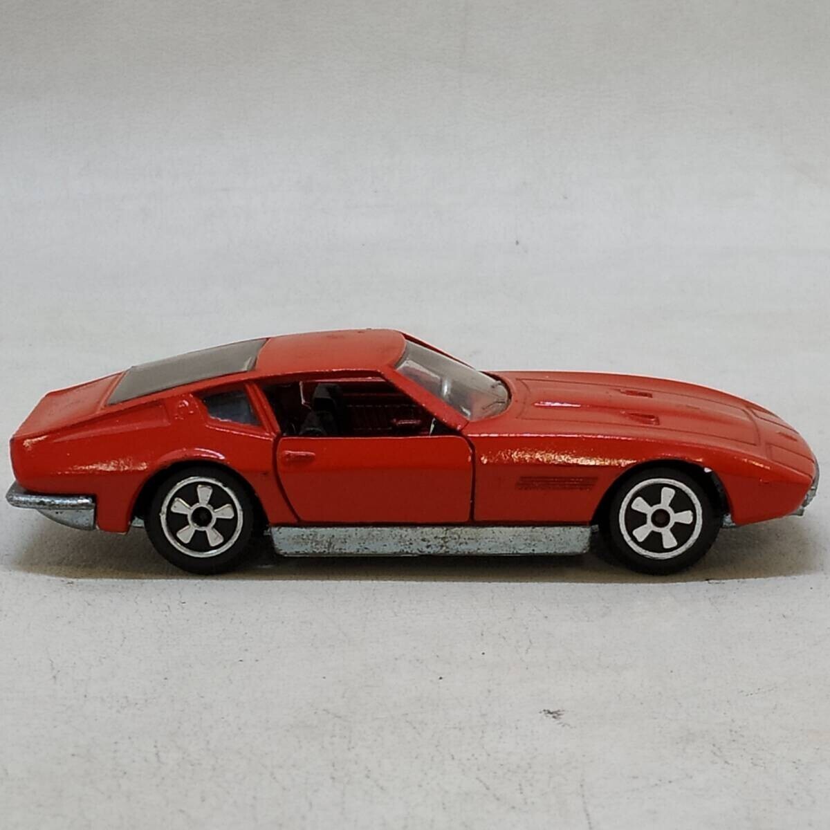 ◇ POLITOYS EXPORT MASERATI GHIA GHIBLI N 591 レッド 1/43スケール マセラティ ギブリ ギア ポリトーイ 現状品 ◇ K91278の画像3