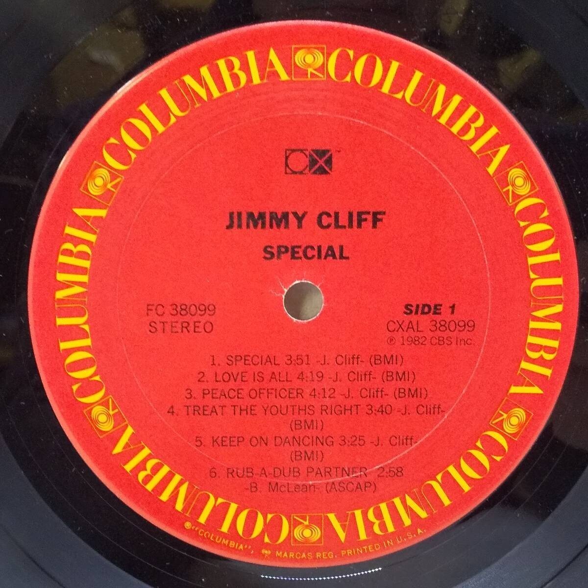 ◆米LP Jimmy Cliff / Special ジミー・クリフ Columbia FC38099◆G1850_画像6
