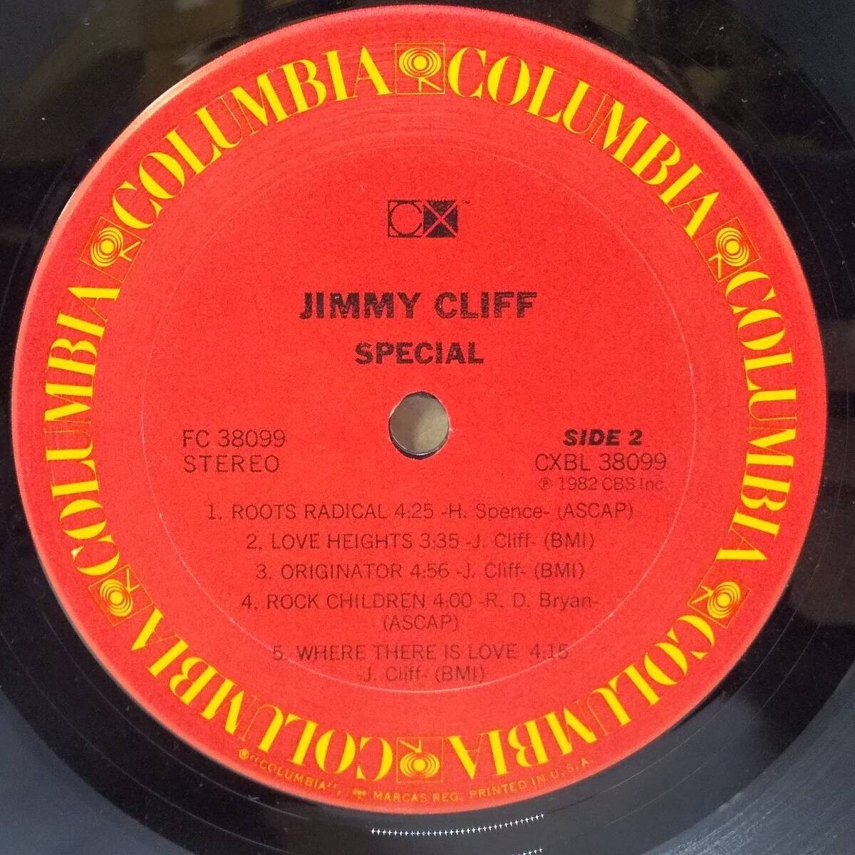 ◆米LP Jimmy Cliff / Special ジミー・クリフ Columbia FC38099◆G1850_画像7