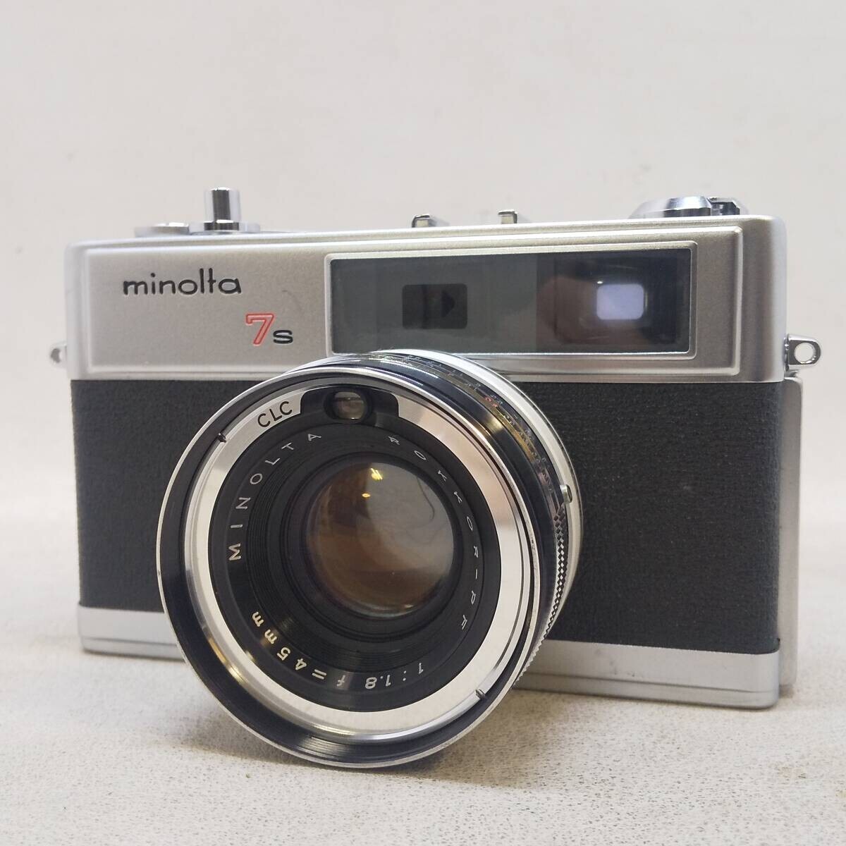 ◆minolta ミノルタ HI-MATIC 7S ROKKOR-PF 45mm f1.8 レンジファインダー フィルムカメラ ジャンク◆R2203の画像1