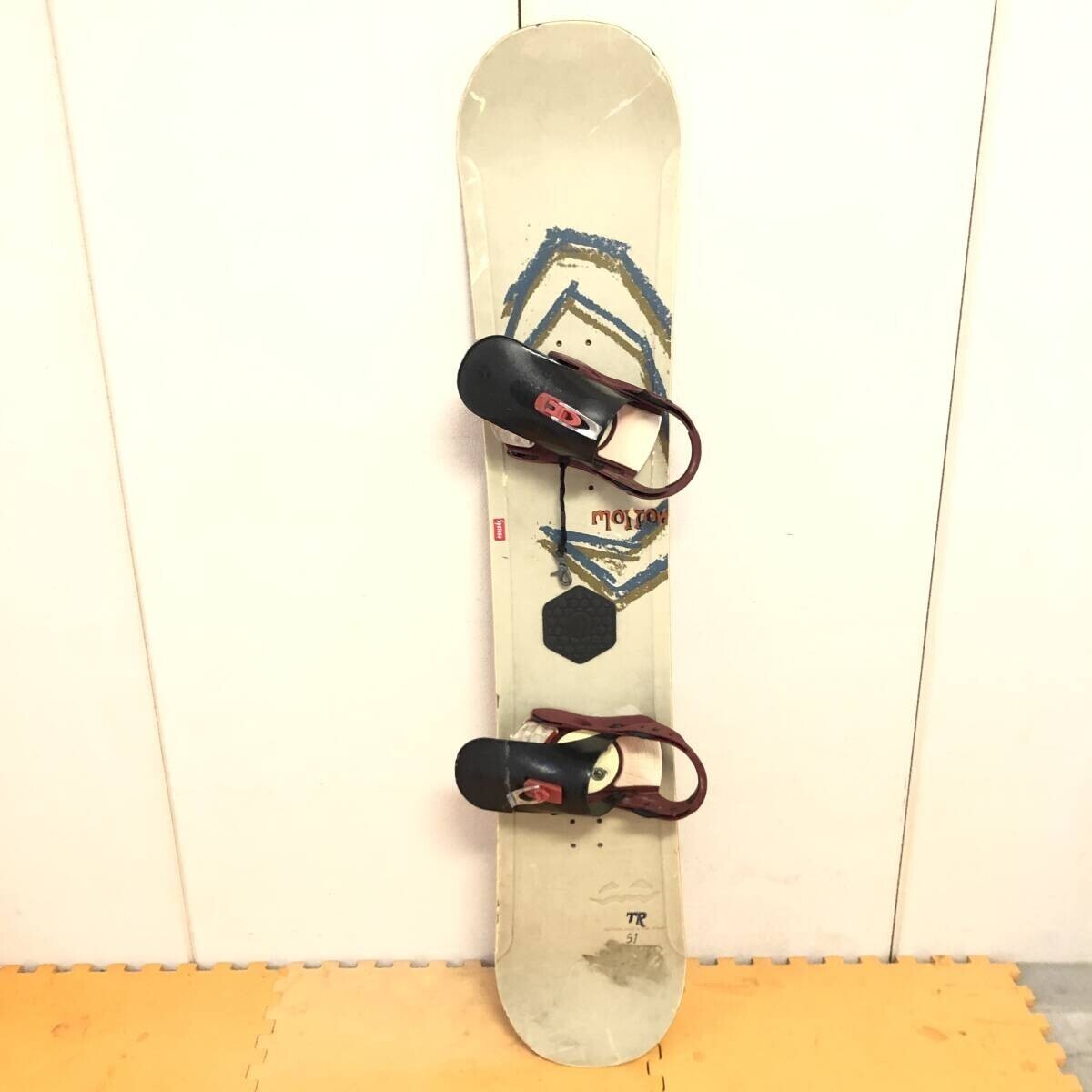 ★BURTON バートン FORUM フォーラム スノーボード 板 2点 ケース ジャックオランタン柄 全長約160cm スノボー スポーツ 現状品★K00386_画像4