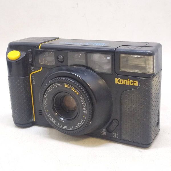 ◆コンパクトフィルムカメラ 6台セット Konicaコニカ MINOLTAミノルタ AF2-MD/KZ-600/C35/MR.70/MAC-TELE/FUJICA200 ジャンク◆R2215の画像7