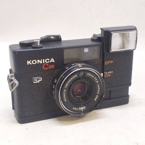 ◆コンパクトフィルムカメラ 6台セット Konicaコニカ MINOLTAミノルタ AF2-MD/KZ-600/C35/MR.70/MAC-TELE/FUJICA200 ジャンク◆R2215の画像6