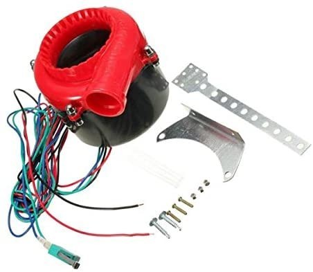 ABSプラスチック製 カー フェイク ダンプ 電子 ターボ ブロー オフ フーター バルブ  アナログ サウンドの画像1