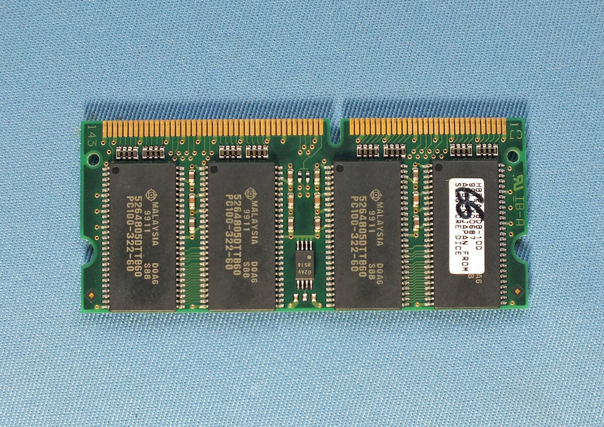  old PC. memory 256MB1 sheets 64MB3 sheets Note for 1 sheets ( long-term storage therefore Junk )