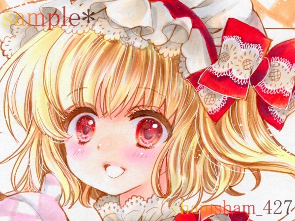 ◆ 同人 手描きイラスト ◆ クーヴェル•アトレイ FA Yahoo!オークション - 同人手描きイラスト 東方Project フラン