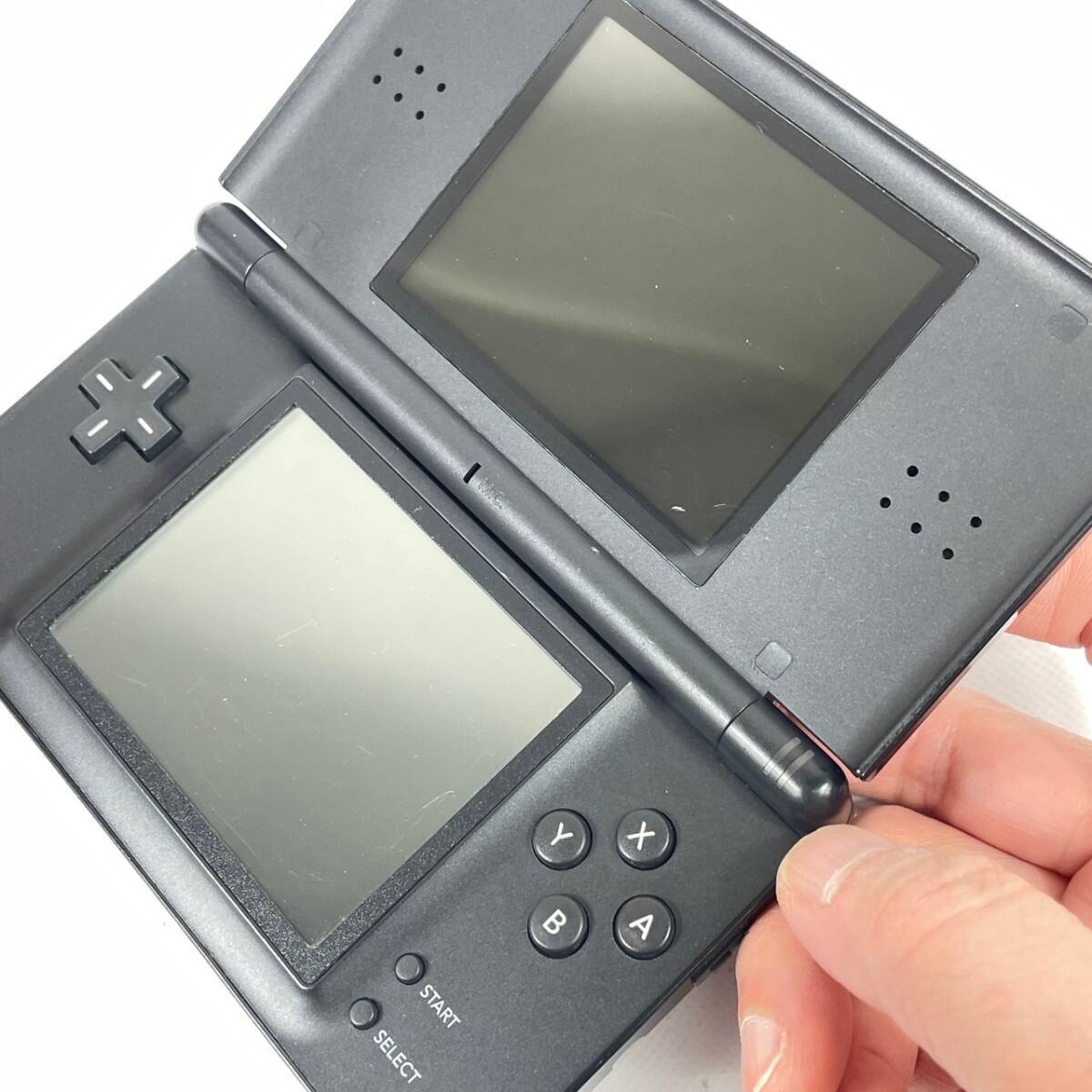 Nintendo DS Lite ジェットブラック 任天堂 ニンテンドー　動作品　管10955_画像3