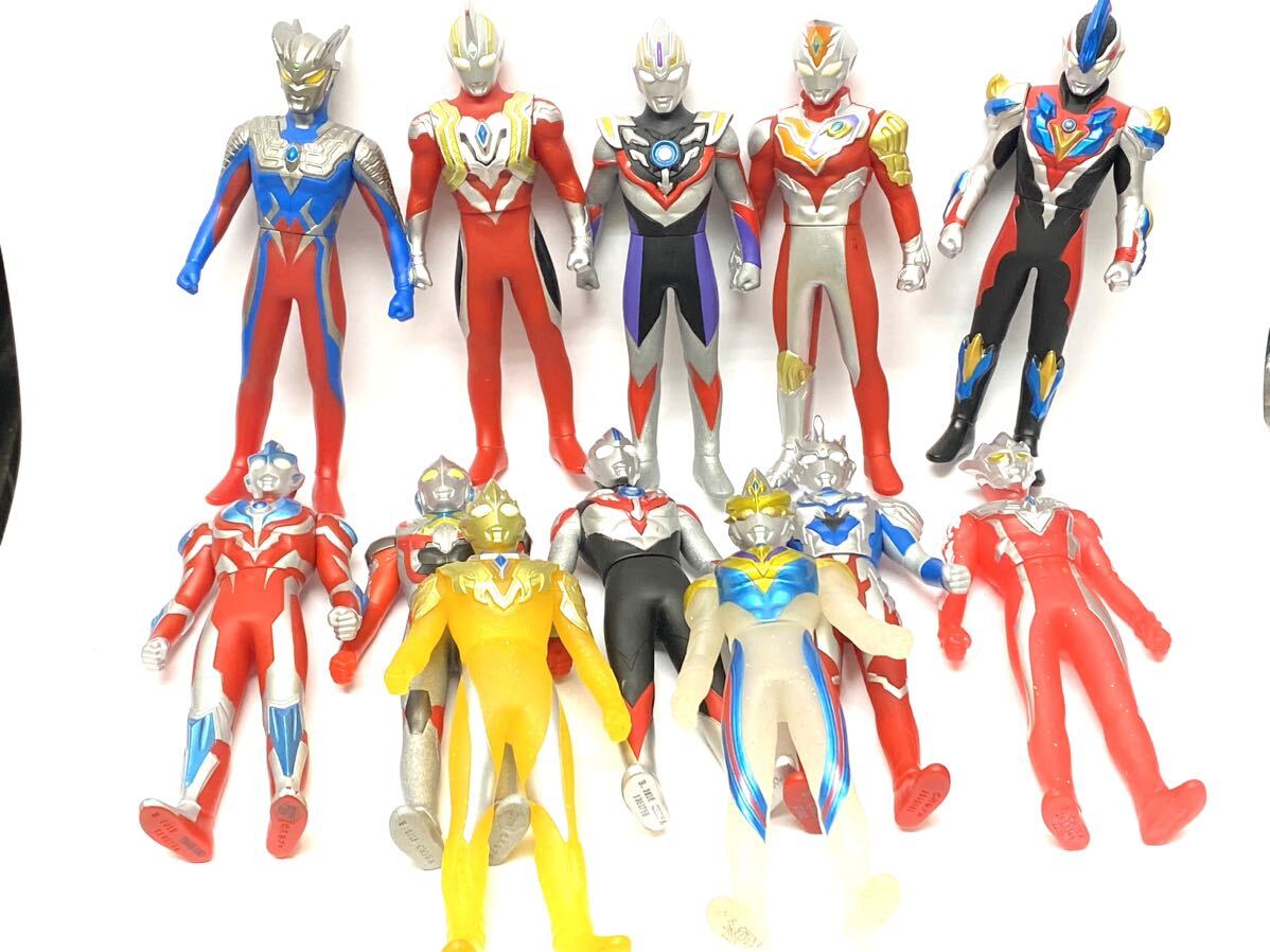 希少　ウルトラヒーローシリーズ　ソフビ　フィギュア　オーブ　ギンガ　デッカー　トリガー　ゼロ　限定　スペシャルカラー　クリア　_画像1