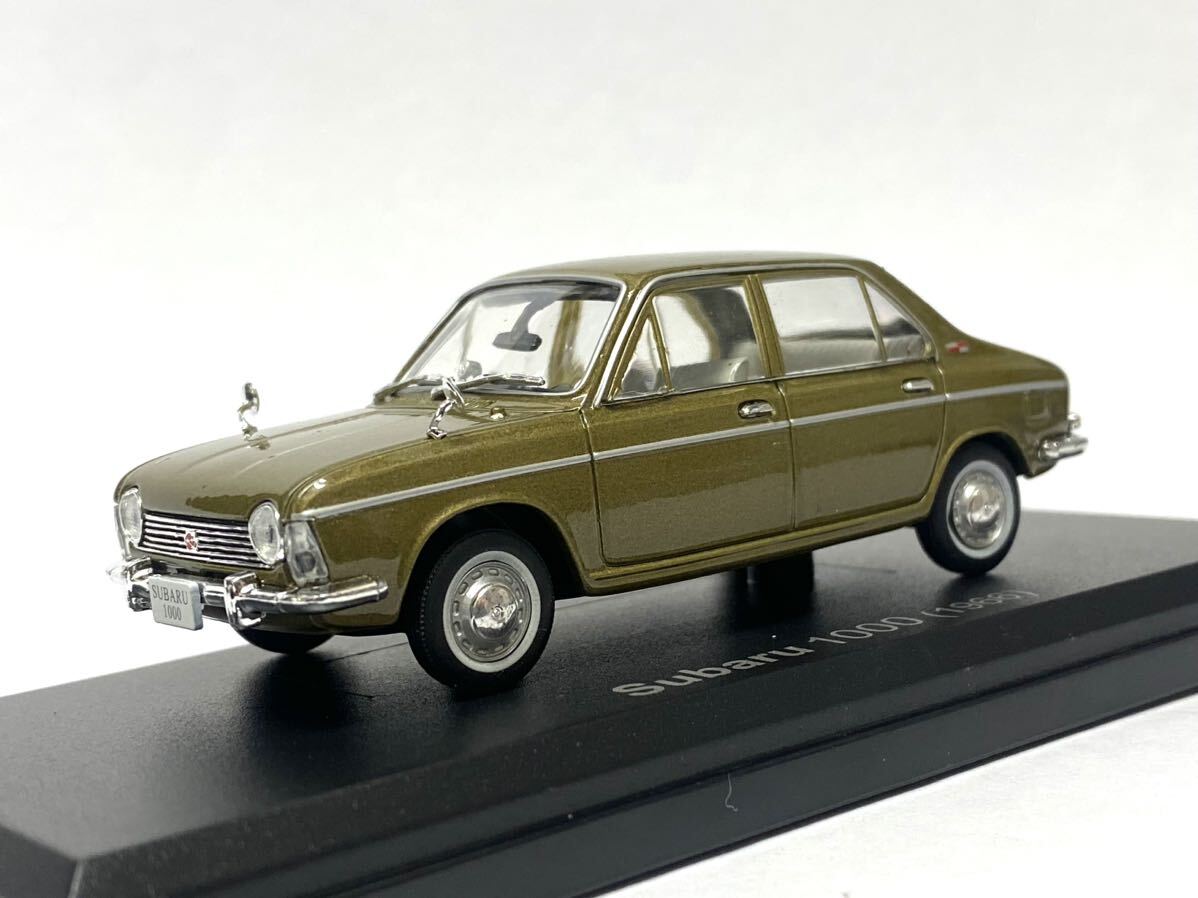 希少 国産名車コレクション 1/43 SUBARU 1000 1966 スバルの画像1