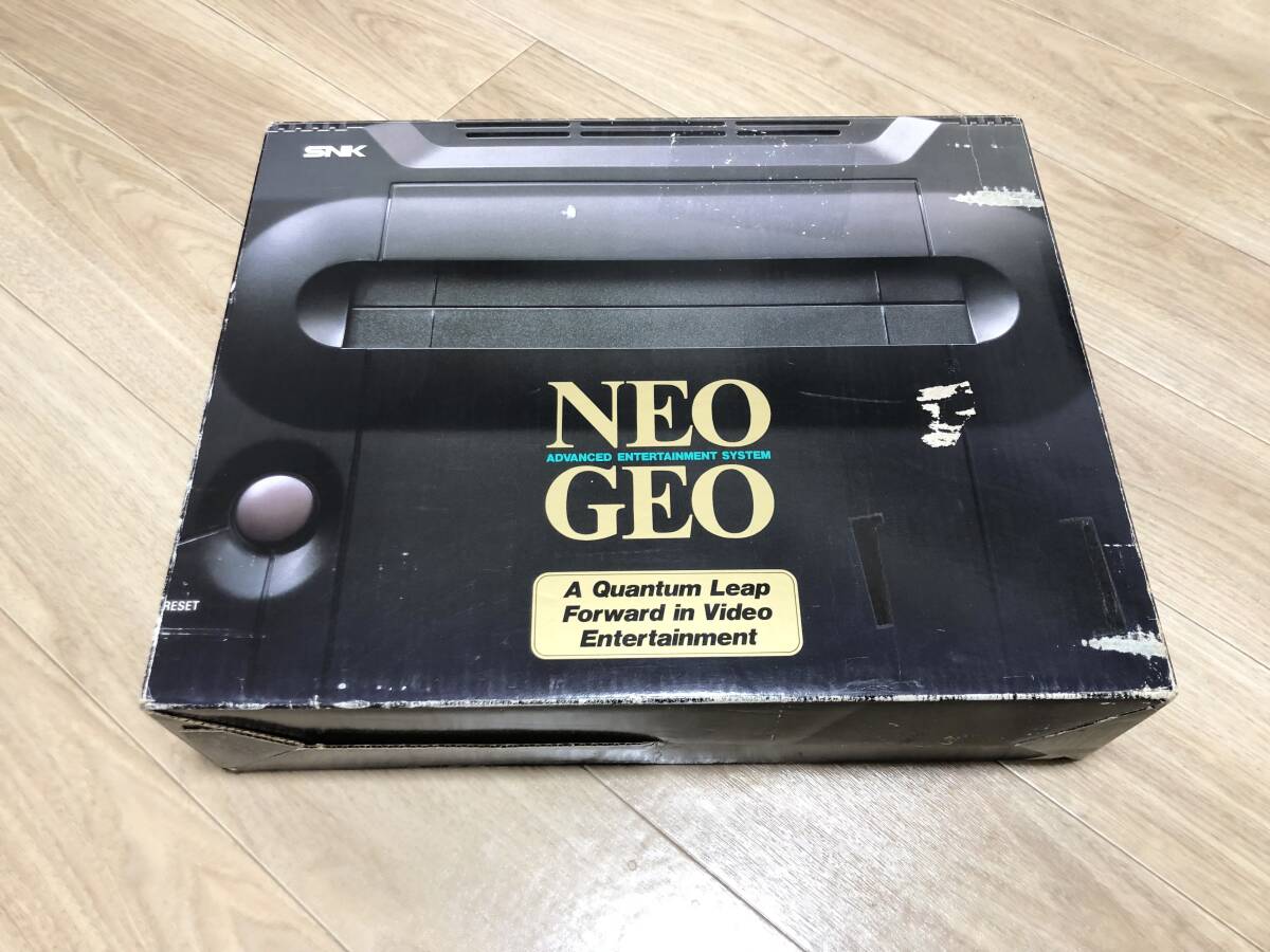 SNK ネオジオ 本体 シリアル一致 完品 SNK ネオジオ 本体 シリアル一致 完品