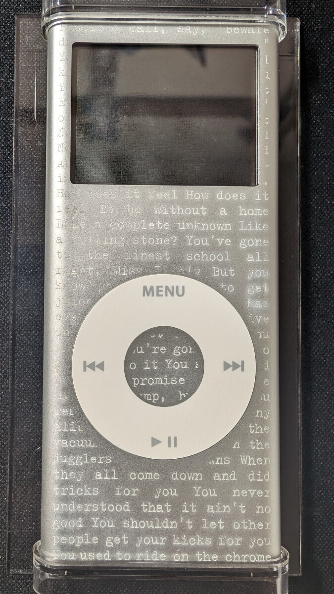 未使用・非売品・限定】Bob Dylan ipod nano 第二世代 第2世代 未使用・非売品・限定】Bob Dylan ipod nano 第二世代 第2世代