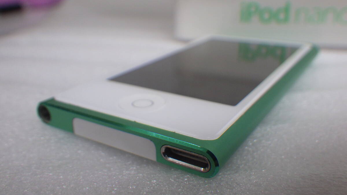 ■Apple■第7世代 16GB iPod nano■MD478J/A [Green]■中古■ ★即決★の画像5