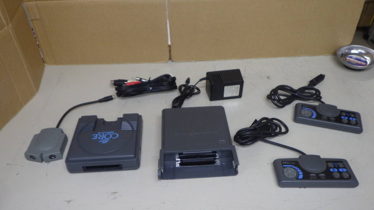 #NEC# game machine /PC engine Core Grapx [ core graphics ]#PI-TG3 + PI-AD8# used # * prompt decision *