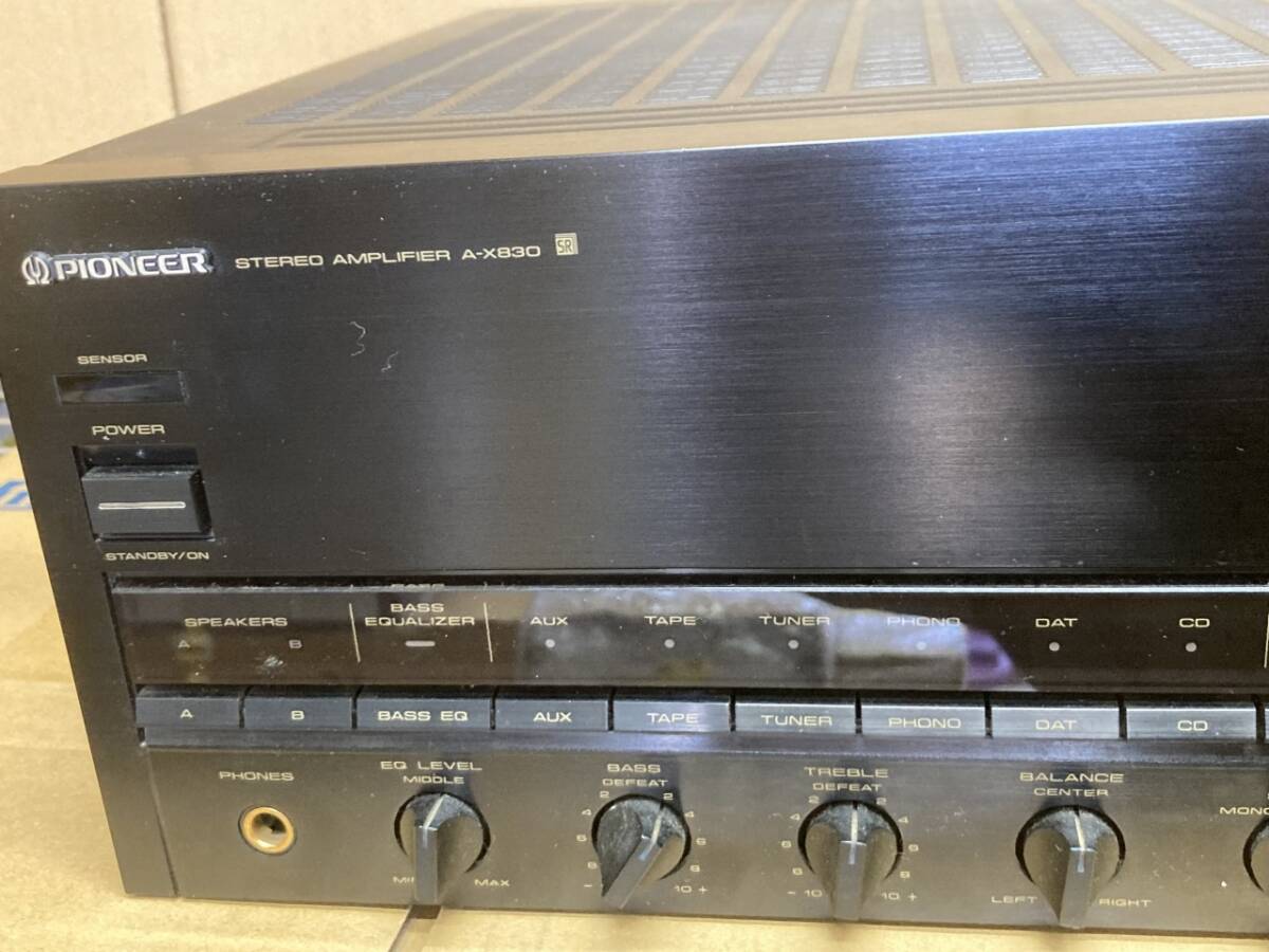 ■pioneer■Private Pro/システムコンポ用アンプ■A-X830■中古/現状渡し■　★即決★_画像6