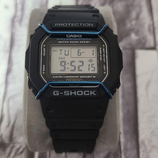 G-SHOCK DW-5600・GW-M5610系 バンパープロテクター　ブルー_画像4