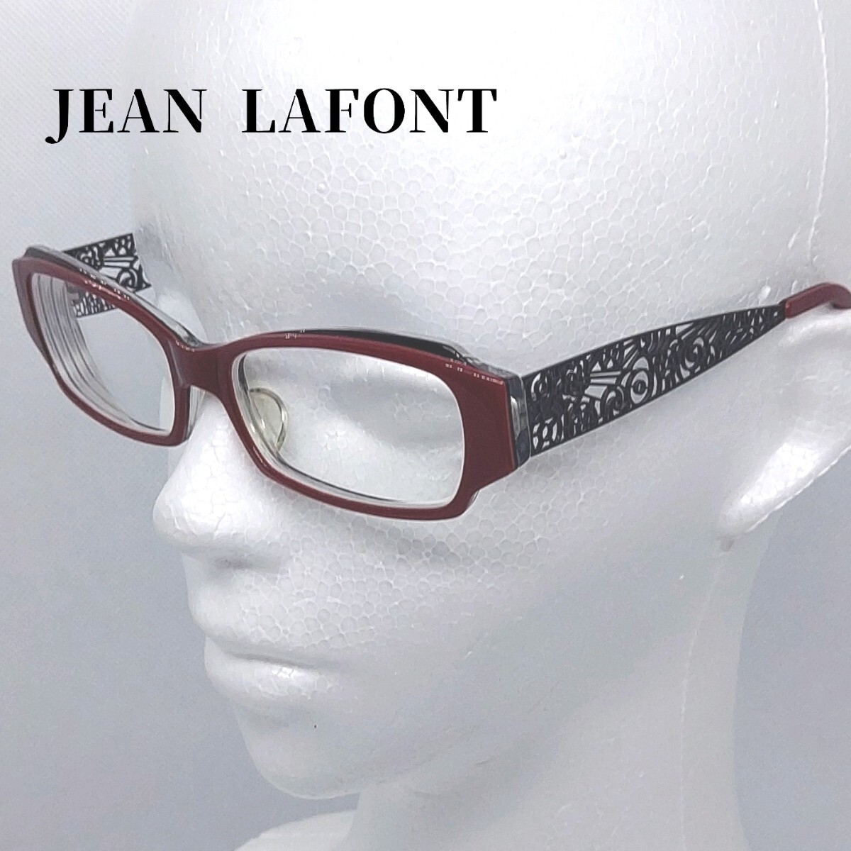 ラフォン メガネ メガネフレーム 度入り JEAN LAFONT PARIS MADE IN FRANCE LYS 650J 53□16-132 CEの画像1