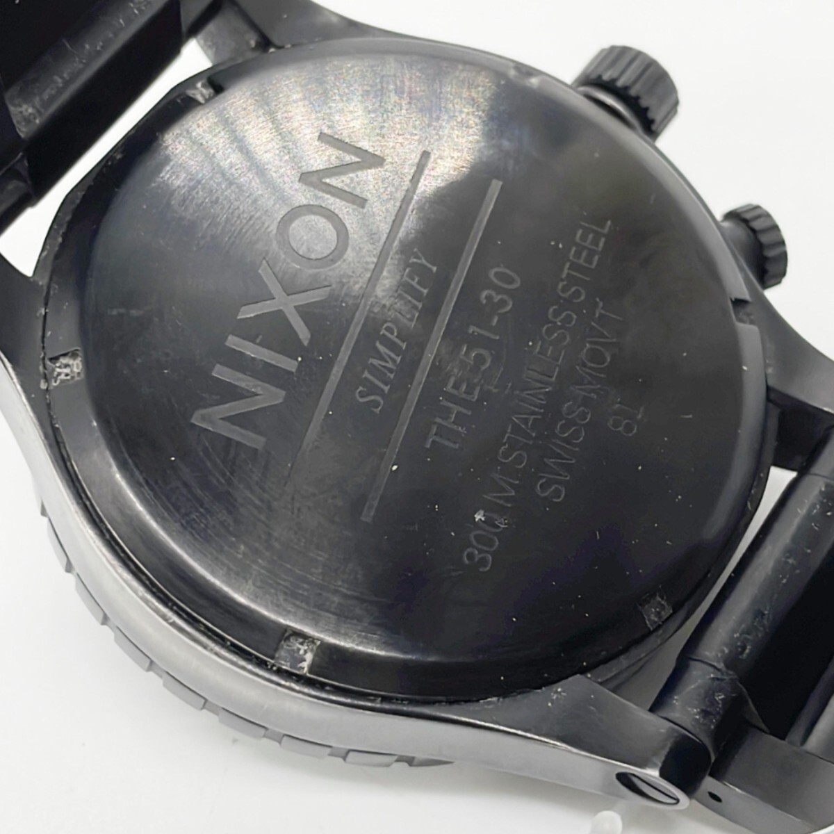 【65208】ニクソン NIXON メンズ腕時計 51-30 SS QZの画像4