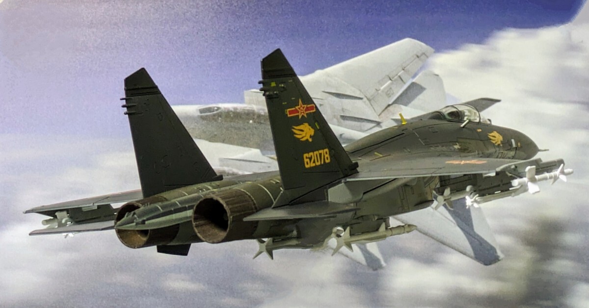 ★ディティールUP！ 1/72ホビーマスター/HOBBY　MASTER/Su-27SKフランカーB/FLANKER/J-11/トップガン/TOPGUN/HA6014★_画像3