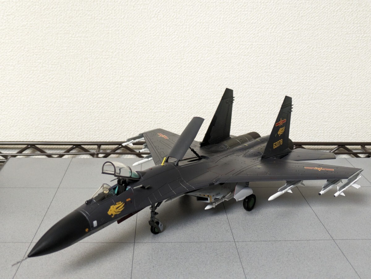 ★ディティールUP！ 1/72ホビーマスター/HOBBY　MASTER/Su-27SKフランカーB/FLANKER/J-11/トップガン/TOPGUN/HA6014★_画像7