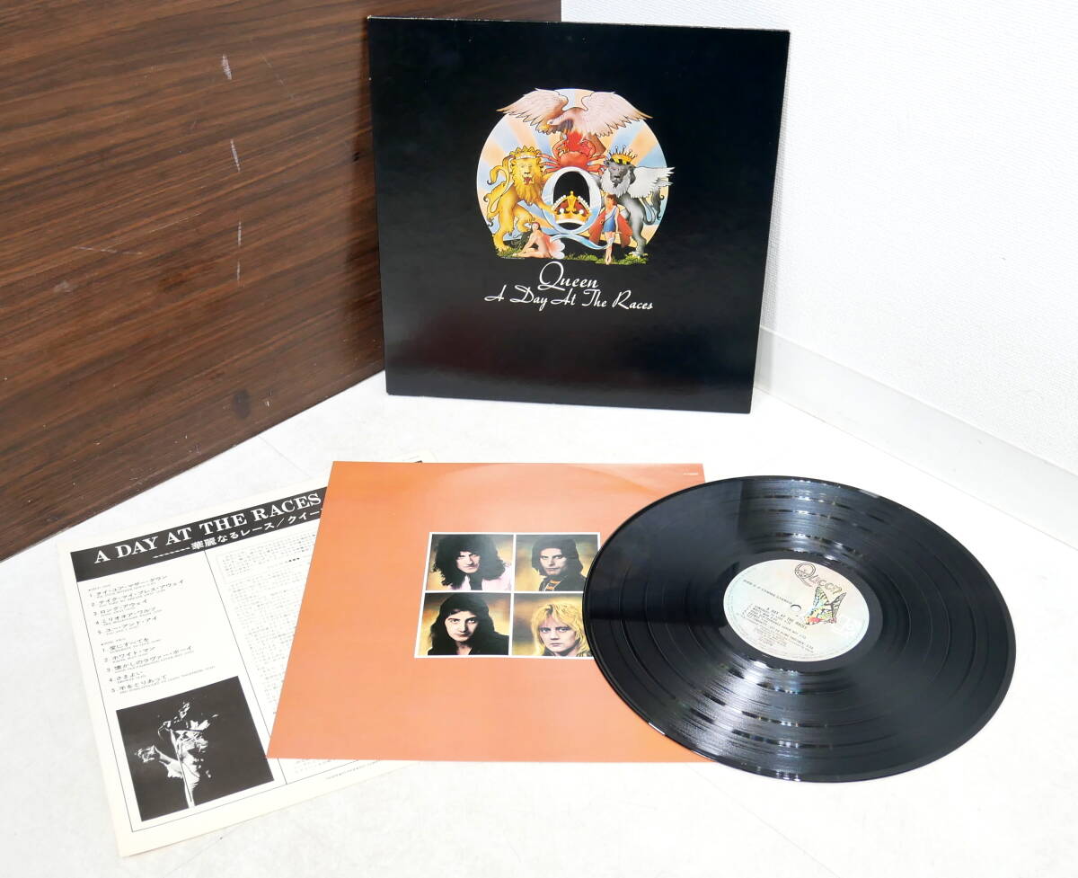 ▲(R603-E37)LP レコード QUEEN クイーン a day at the races 華麗なるレース_画像1