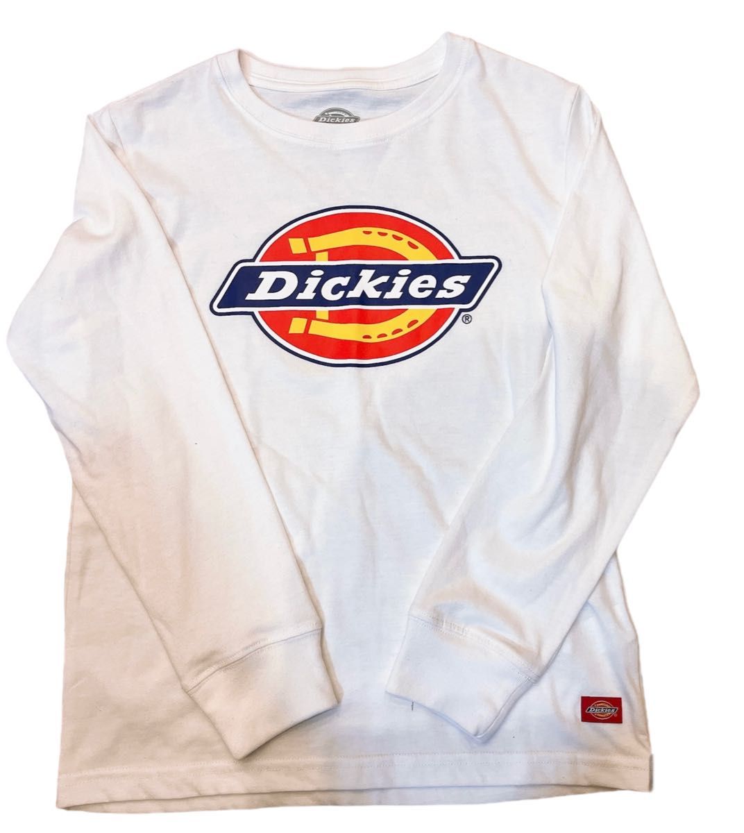 Dickies  長袖　Tシャツ　白　150cm
