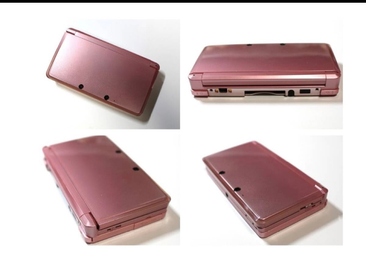 任天堂 3DS  本体  CTR-001  ピンク  ゲーム機  初期化・通電確認済  ニンテンドー（ジャンク品）