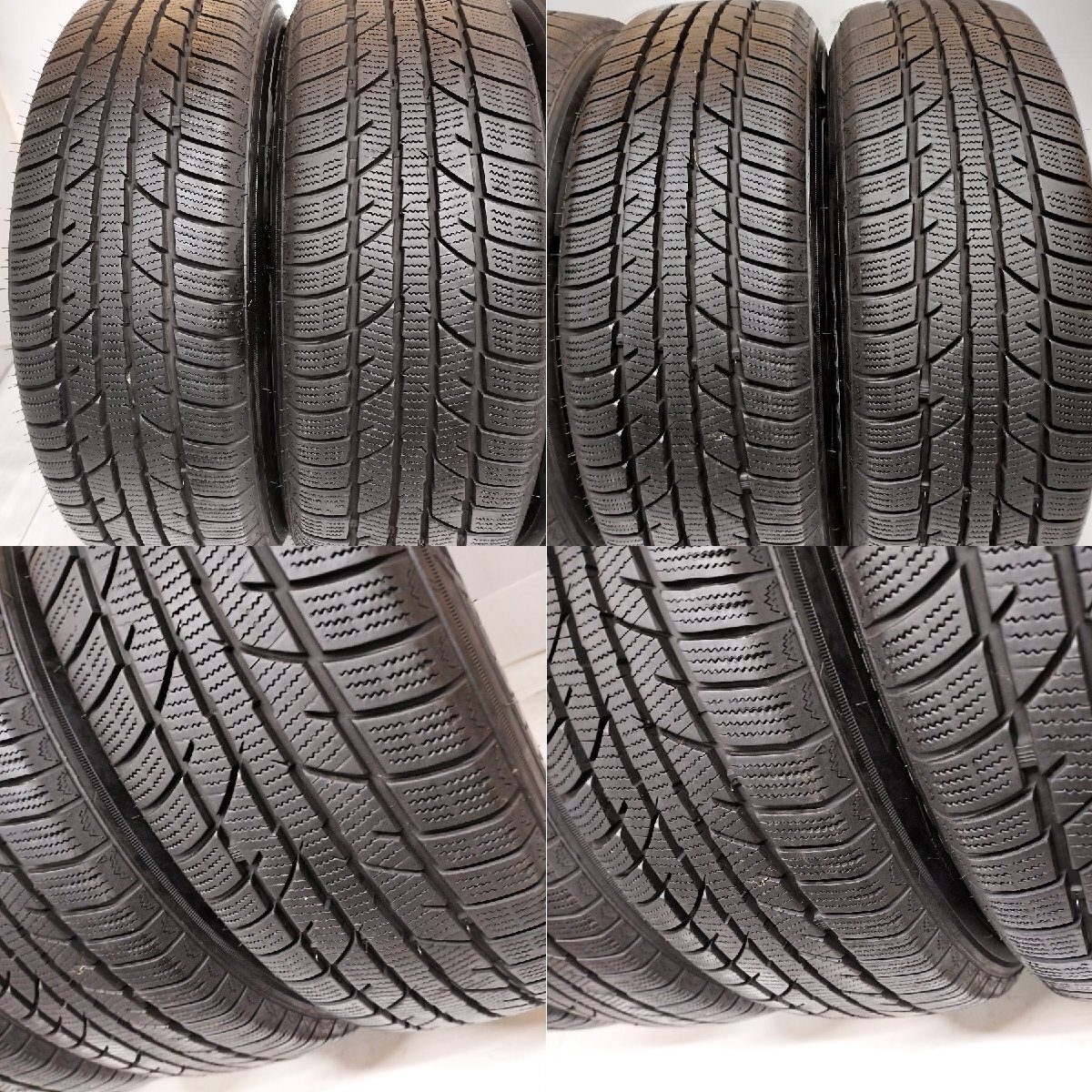 ◆本州・四国は送料無料◆ ＜スタッドレス・ホイール 4本＞ 175/65R15 ZEETEX 15X5.5J 4H -100 アクア ヴィッツ キューブ スイフト_画像8