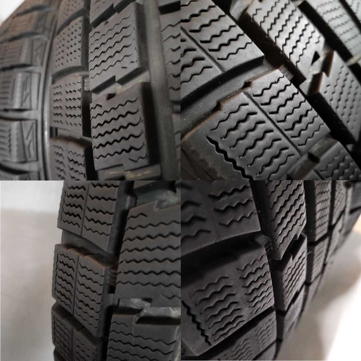 ◆本州・四国は送料無料◆ ＜スタッドレス 4本＞ 215/50R17 ダンロップ ウィンターマックス WM01 ’15年製 80～85% プリウスα ヴィッツ_画像9