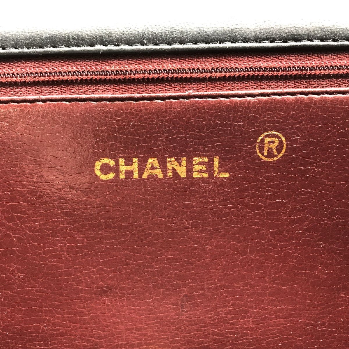 CHANEL シャネル マトラッセ プッシュロック チェーン ショルダー バッグ ブラック a2743_画像10