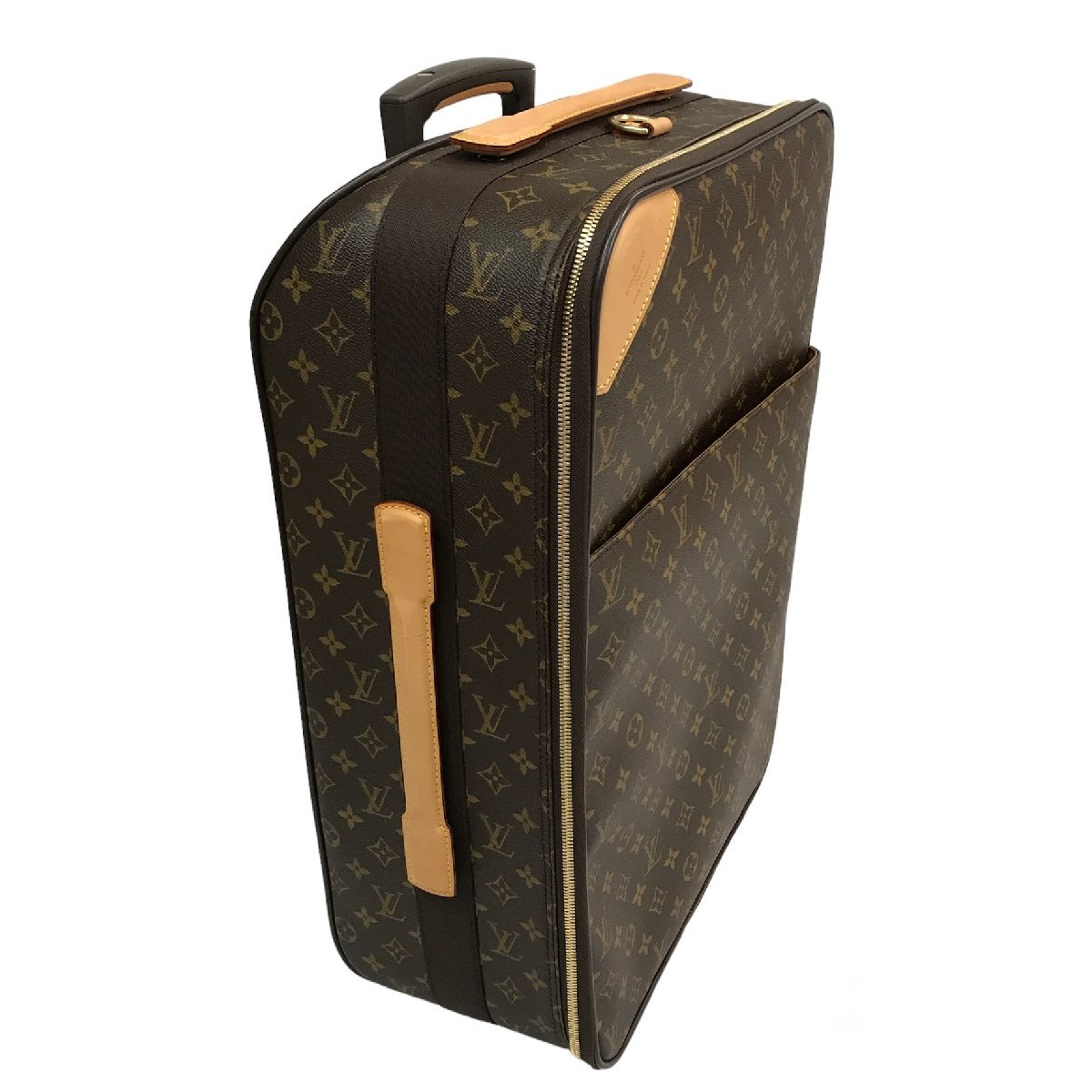 LOUIS VUITON ルイヴィトン モノグラム ペガス50 キャリーケース スーツケース 旅行鞄 ガーメントケース付き 美品 k711_画像3