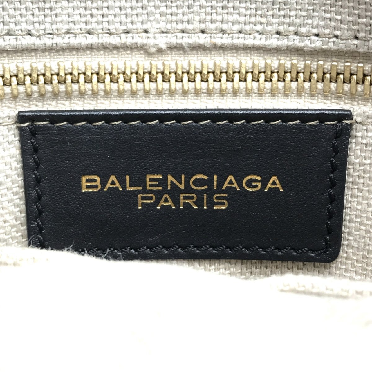 美品 BALENCIAGA バレンシアガ パドロック オール アフタヌーン レザー ハンド バッグ ブラック a2578の画像8