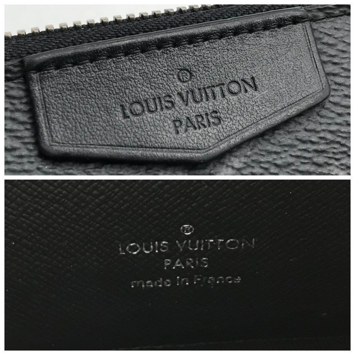 美品 LOUIS VUITTON ルイヴィトン モノグラム エクリプス アルファ ウェアラブル ウォレット ショルダー バッグ 財布 a2700_画像10