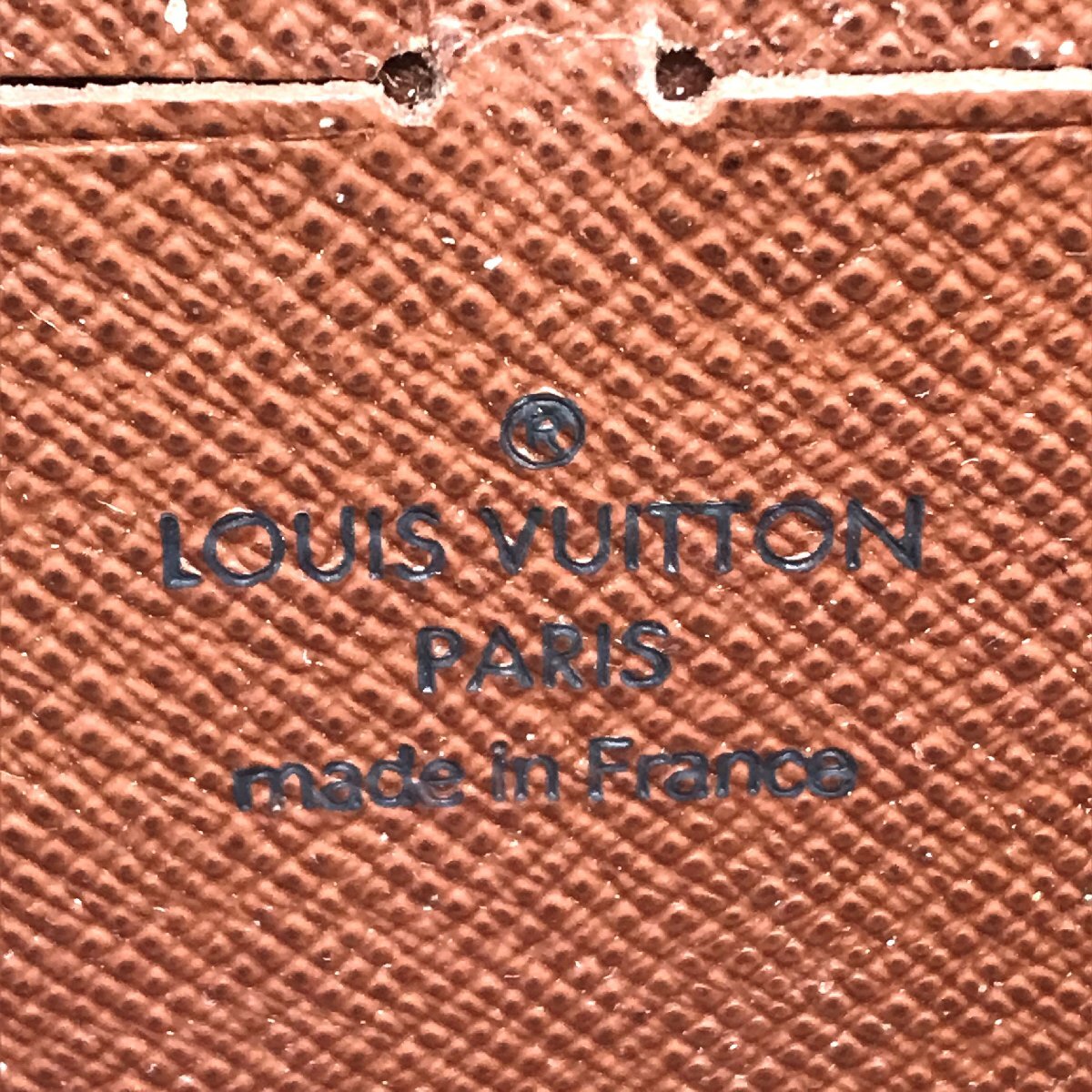 良品 LOUISVUITTON ルイヴィトン モノグラム ジッピー ウォレット 長財布 ラウンド ブラウン a2497_画像7