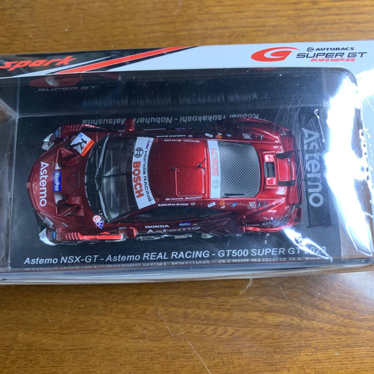 1/43 スパーク スーパーGT 2023 Astemo NSX-GT No.17 Astemo REAL RACING ホンダ HONDA 新品未開封_画像4