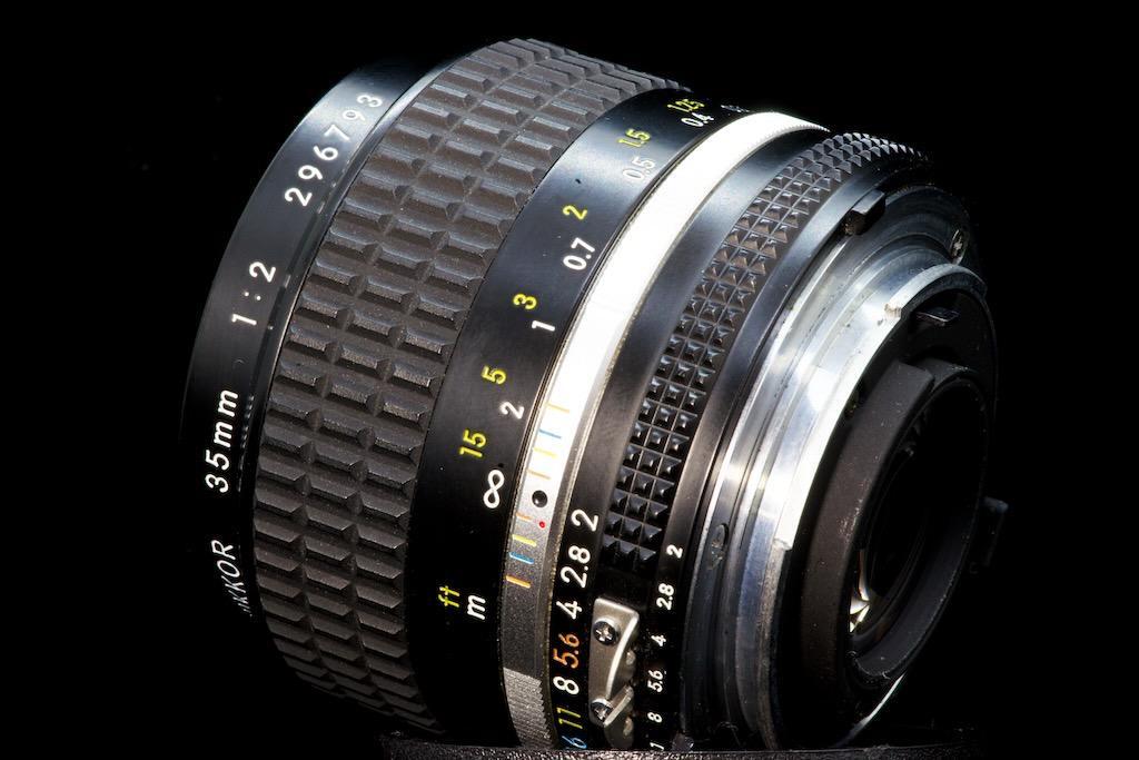 【Zに負けない】動作◎ ニコン　Ai-s Nikkor 35mm F2 nikon オールドレンズ_画像6