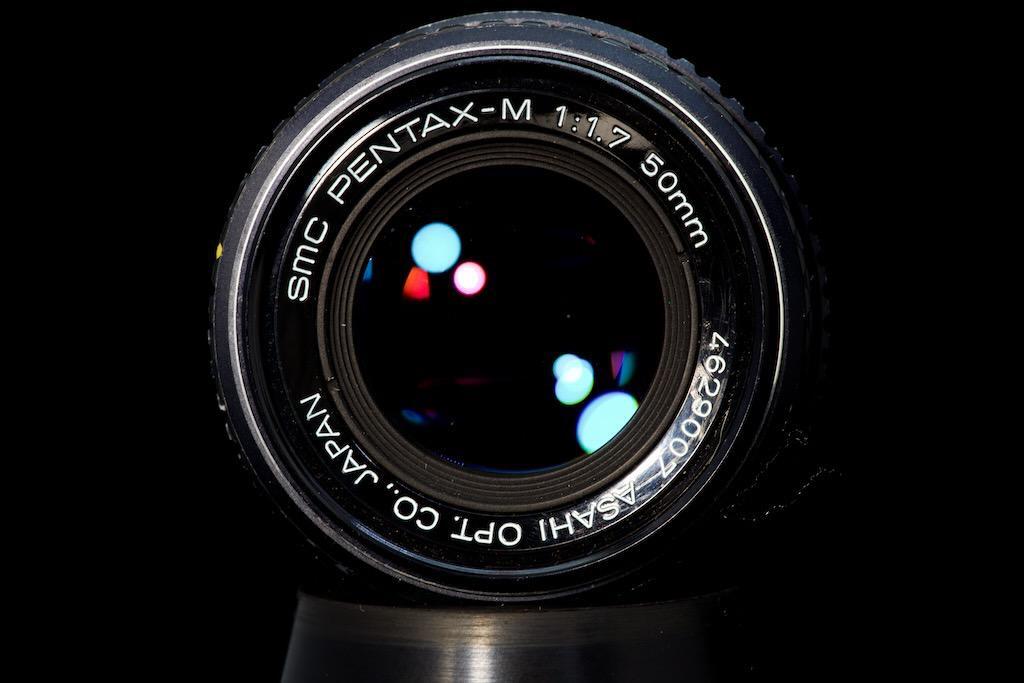 【パンケーキ級】動作◎ SMC PENTAX-M 50mm F1.7 ペンタックス オールドレンズ_画像4