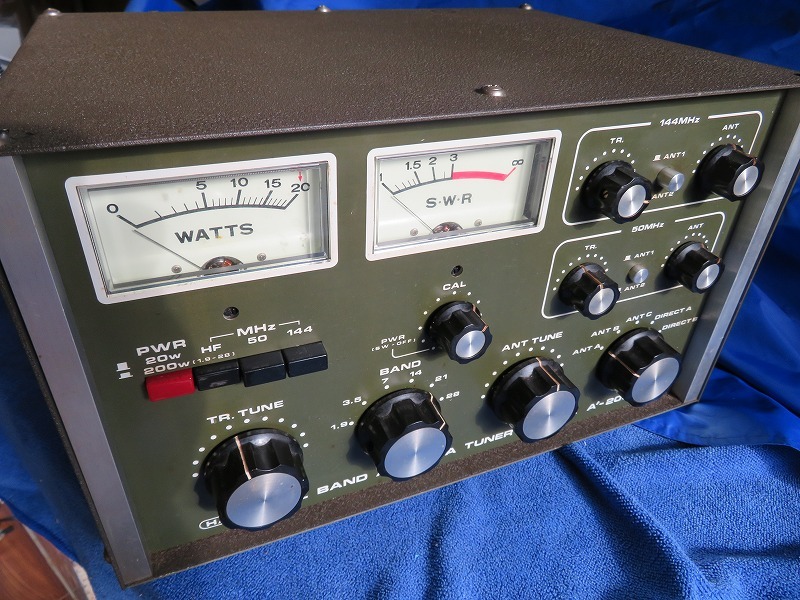 オールバンド 　アンテナチューナー　A‘-2000B　HF　50Mhz　144Mhz　_画像6