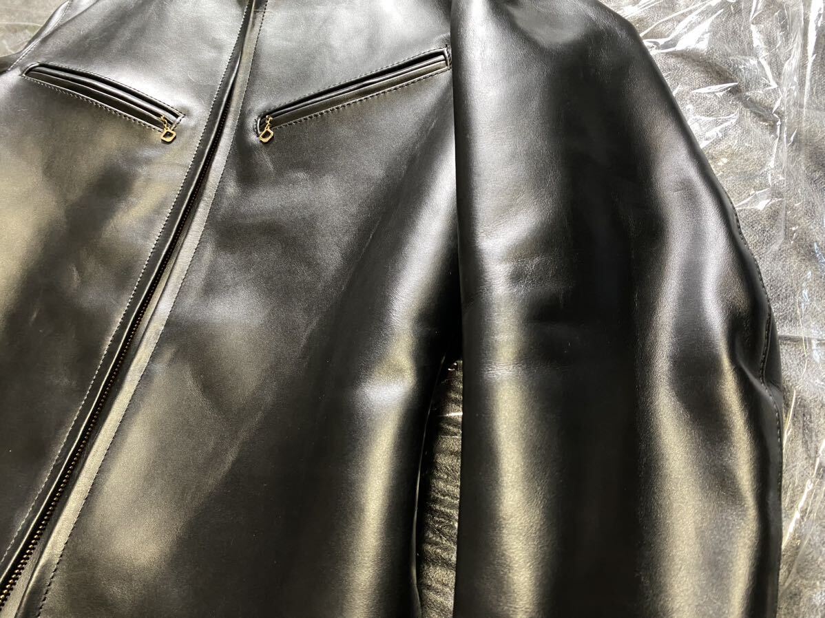 BATES LEATHERS ライダース ジャケット 新品 ヴィンテージ 復刻 50s 60s ベイツ 逆ハ ハーレー schott Buco vanson 正規品 未使用品 ①_画像10