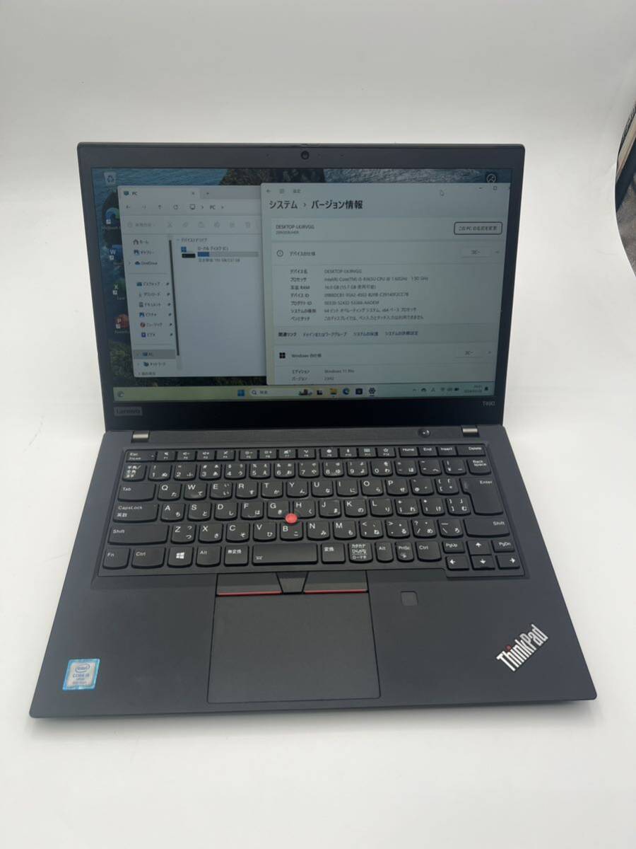 enovo ThinkPad T490 Core i5 8365U 1.6GHz/16GB/ 256GB(SSD)/14W/FHD