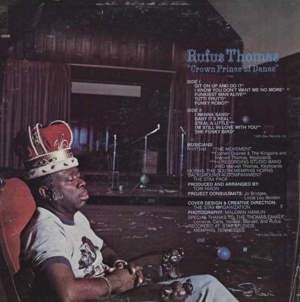 即決(LP)CROWN PRINCE OF DANCE/RUFUS THOMASの画像2