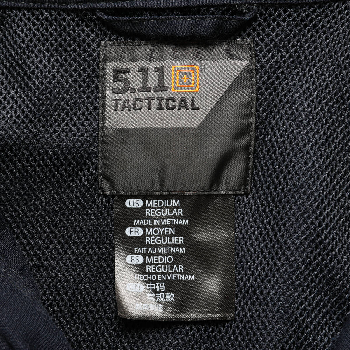 5.11 TACTICAL 5.11タクティカル◆リップストップシャツ◆ブラック◆サイズM_画像5