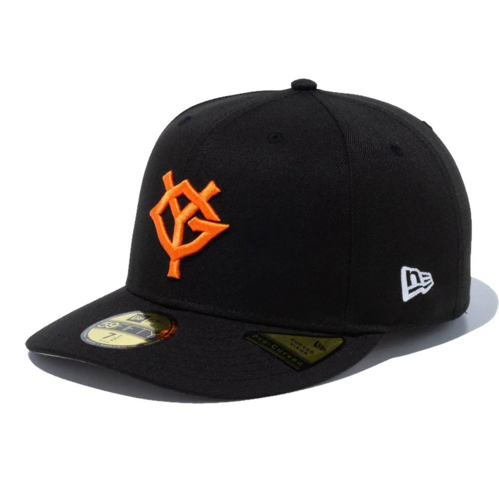 ニューエラ PC 59FIFTY NPB オンフィールド 読売ジャイアンツ ホーム ブラック ラストオレンジ 7 (55.8cm) 1個 [T便60] [T便 1/4]_画像1