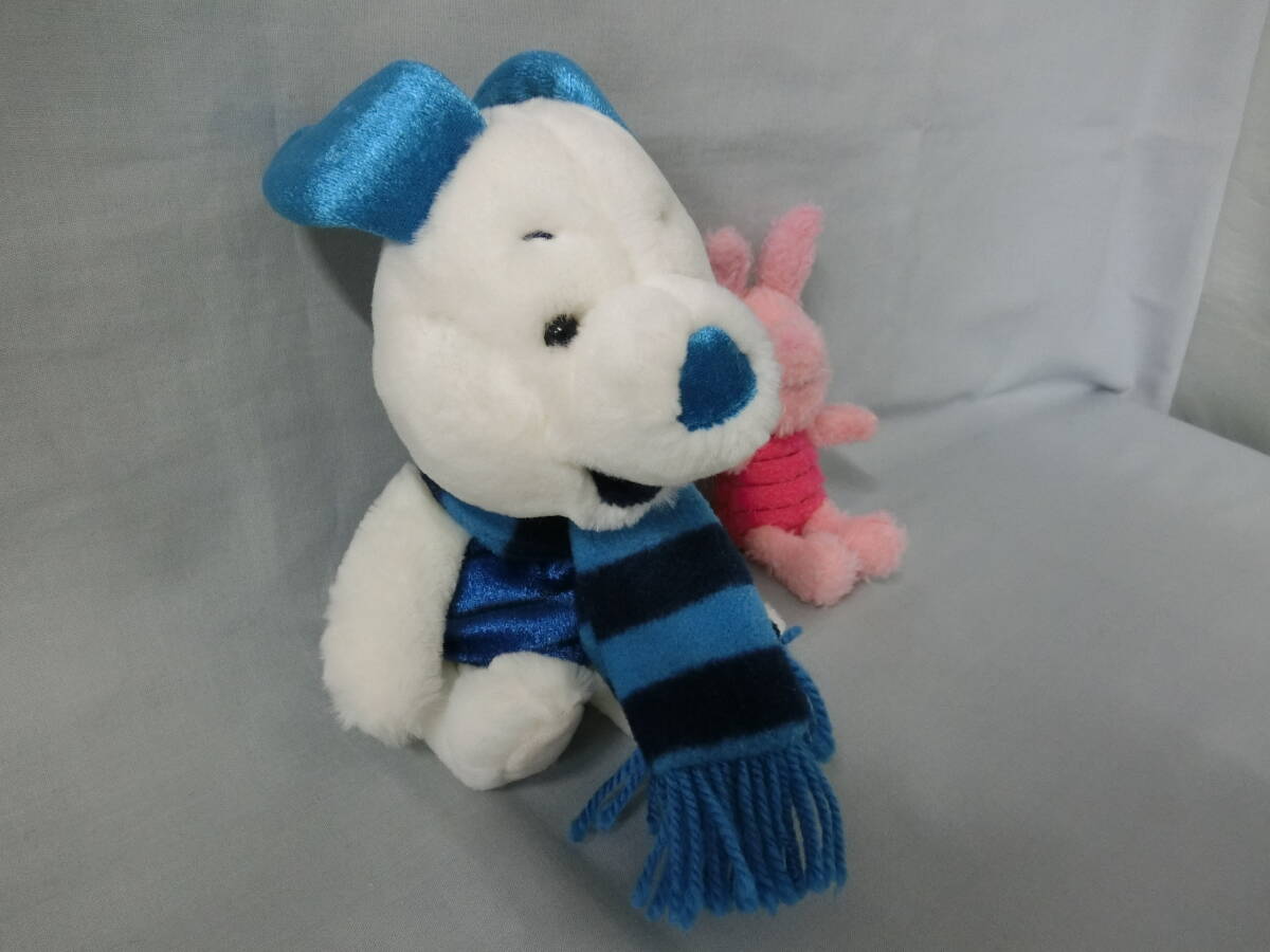  Winnie The Pooh Piglet soft toy 2 body set pink .... blue winter 