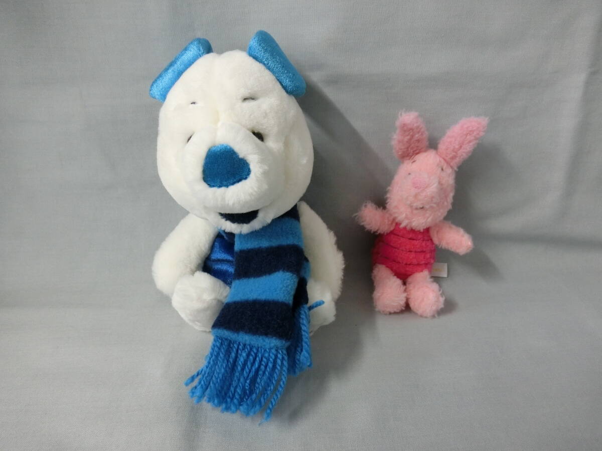  Winnie The Pooh Piglet soft toy 2 body set pink .... blue winter 