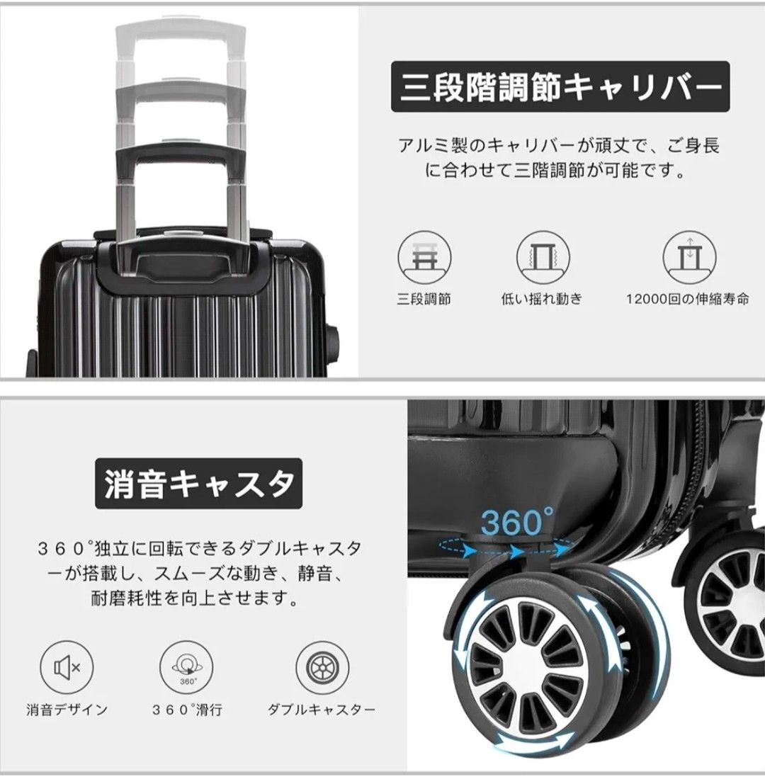 スーツケース キャリーケース キャリーバッグ ダブルキャスター スーツケース キャリーケース キャリーバッグ ダブルキャスター
