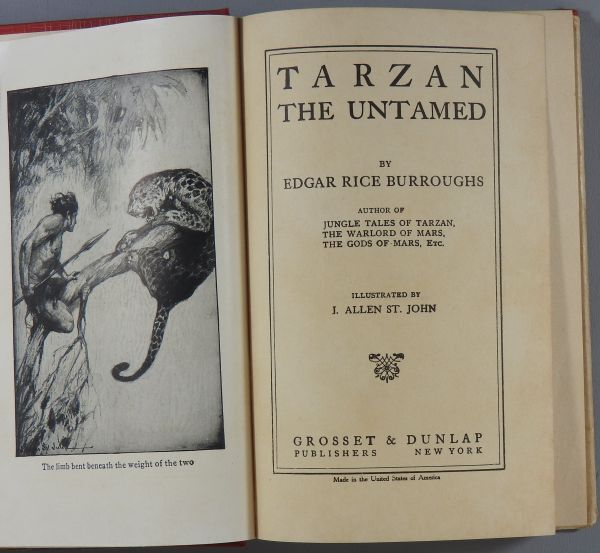 (洋書) Tarzan the Untamed  Edgar Rice Burroughs (著) hf17の画像3
