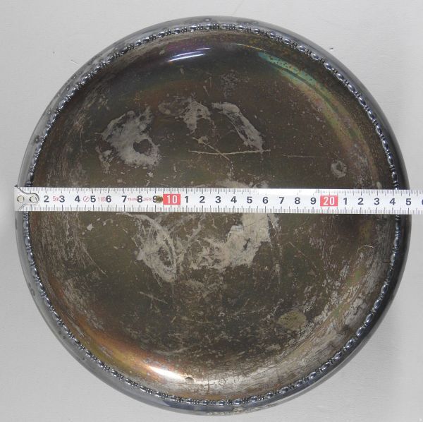 MAPPIN & WEBB マッピンアンドウェッブの古い鉢 皿 約27㎝×H9㎝ 840ｇ 1926年 hg16の画像6